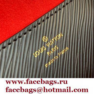 Louis Vuitton Epi Leather Twist MM Bag Karakoram M59027 Black 2021