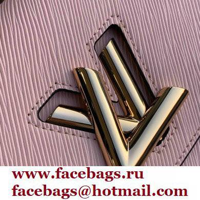 Louis Vuitton Epi Leather Twist MM Bag Karakoram M59028 Rose Jasmin Pink 2021