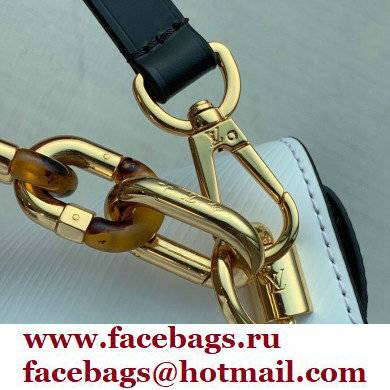 Louis Vuitton Epi Leather Twist PM Bag White 2021