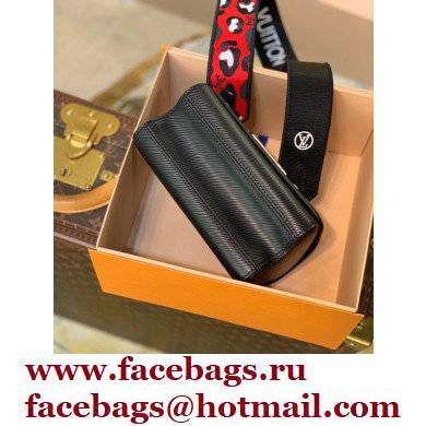Louis Vuitton Epi Leather Twist PM Bag Wild at Heart Capsule M58723 Black 2021