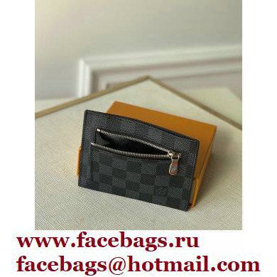 Louis Vuitton ID Card Holder Damier Graphite Canvas N60378