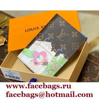 Louis Vuitton Monogram Canvas Passport Cover Print M80866 2021
