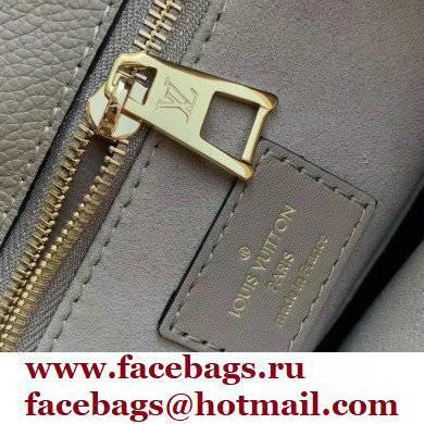 Louis Vuitton Monogram Empreinte Giant Onthego Tote Bag MM gray M45607