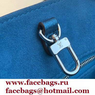 Louis Vuitton Monogram Empreinte Giant Onthego Tote Bag PM blue M45653