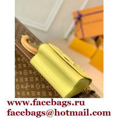 Louis Vuitton Twist PM Bag Scrunchie Handle M58571 Ginger Yellow 2021