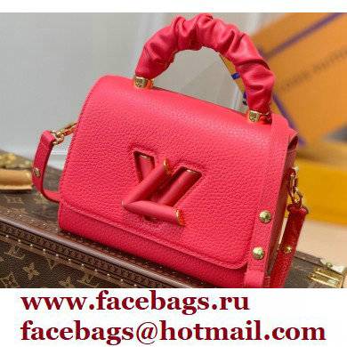 Louis Vuitton Twist PM Bag Scrunchie Handle M58691 Pondichery Pink 2021 - Click Image to Close