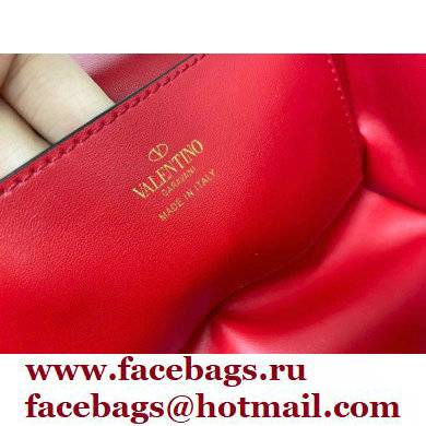 Valentino Rockstud Alcove Grainy Calfskin Box Bag Black With All-over Studs 2021 - Click Image to Close