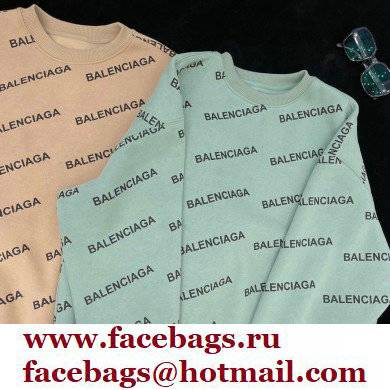 balenciaga logo printed sweatshirt 02 2021 - Click Image to Close