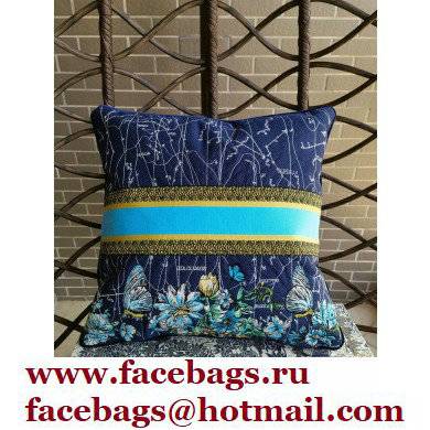 dior BLUE Multicolor Dior Constellation Embroidery pillow