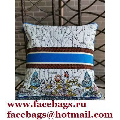 dior Latte Multicolor Dior Constellation Embroidery pillow