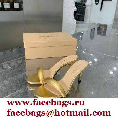 gianvito rossi 7cm bijoux leather sandals gold 2021 - Click Image to Close