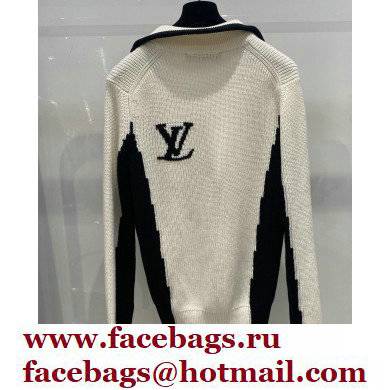 louis vuitton Two-Tone High Neck with Half-Zip 1A8WS0