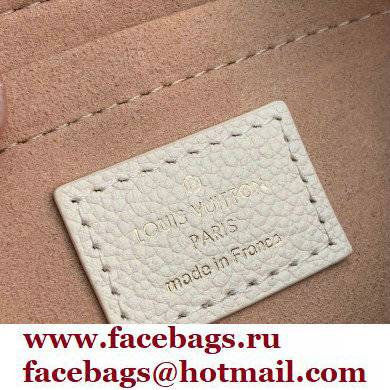 louis vuitton white Monogram Empreinte leather Multi Pochette Accessoires m45777