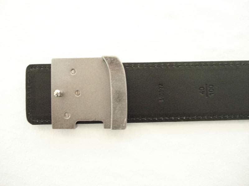 Louis Vuitton LV Initiales Taiga Leather M6897 Gray - Click Image to Close