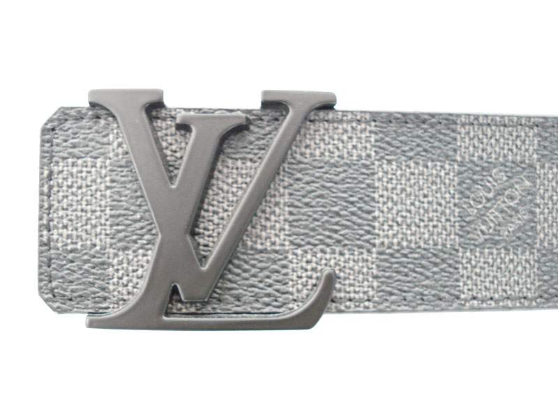 Louis Vuitton Belt M9607 Damier Graphite - Click Image to Close
