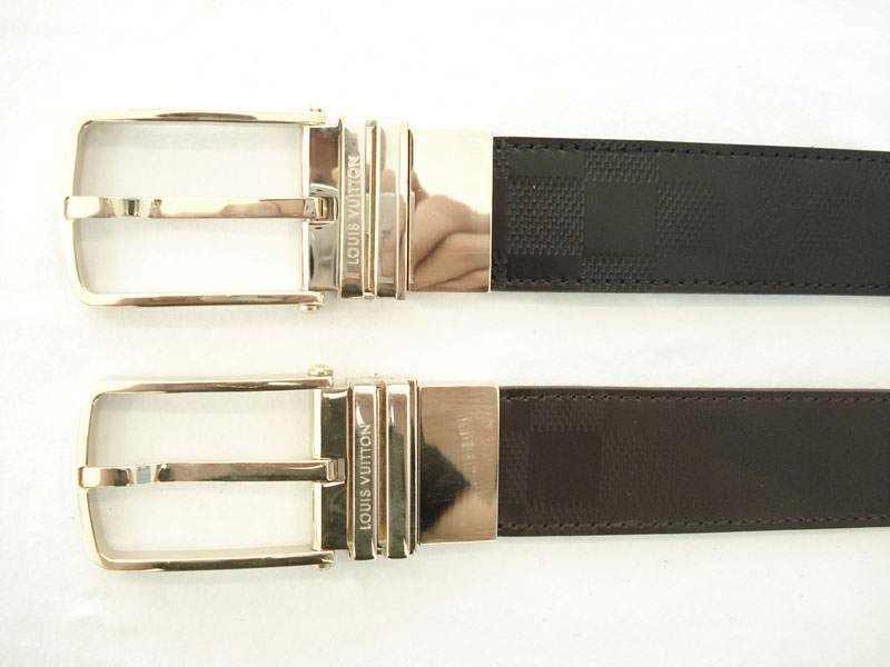 Louis Vuitton Belt M6885 Damier Graphite - Click Image to Close