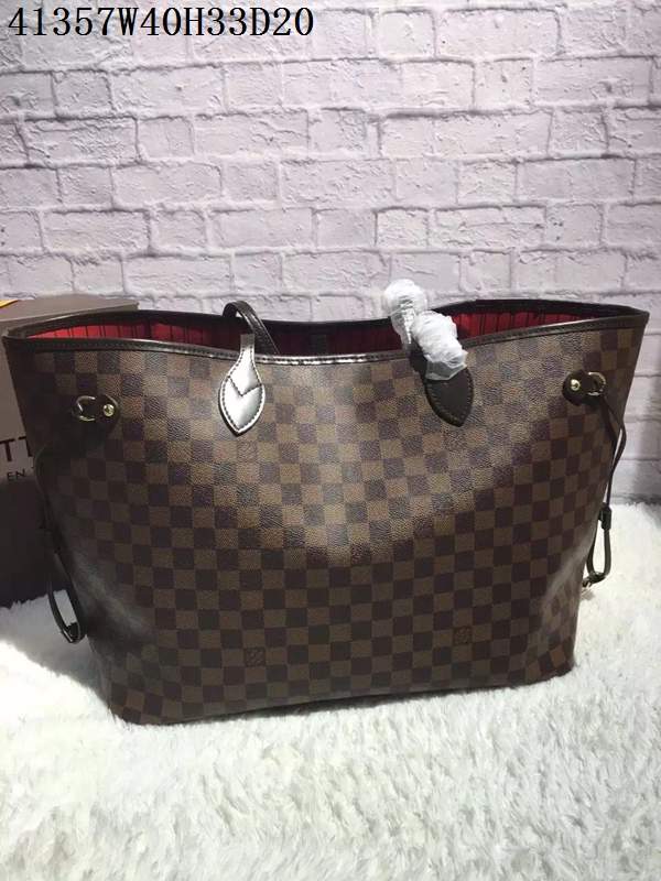 Louis Vuitton Damier Ebene Canvas NEVERFULL GM - N41357 - Click Image to Close