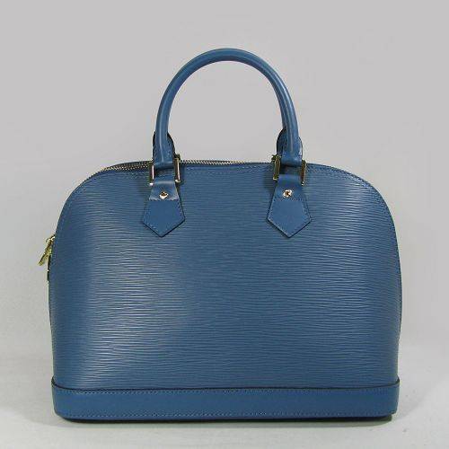 Louis Vuitton Epi Leather Alma Bag LV M52142 Blue