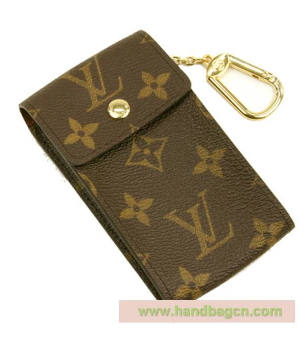 Louis Vuitton m60048 Monogram Canvas Badge Key Holder