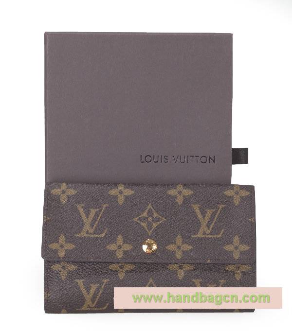 Louis Vuitton Monogram Canvas Medium Porte-Trésor Wallet m61001