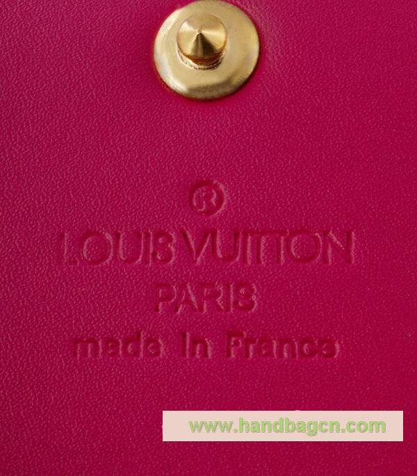 Louis Vuitton Monogram Vernis Sarah Wallet m61725