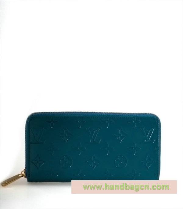 Louis Vuitton Monogram Vernis Zippy Wallet m61728