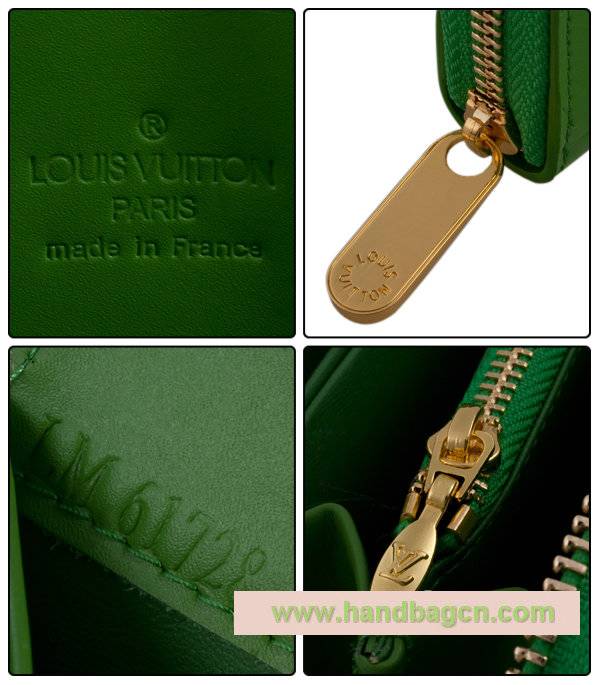 Louis Vuitton Monogram Vernis Zippy Wallet m61728