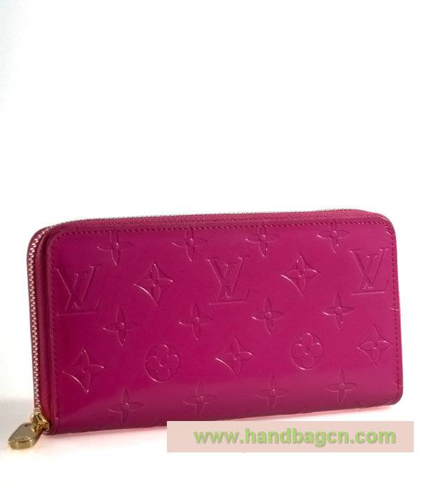 Louis Vuitton m61728 Monogram Vernis Zippy Wallet