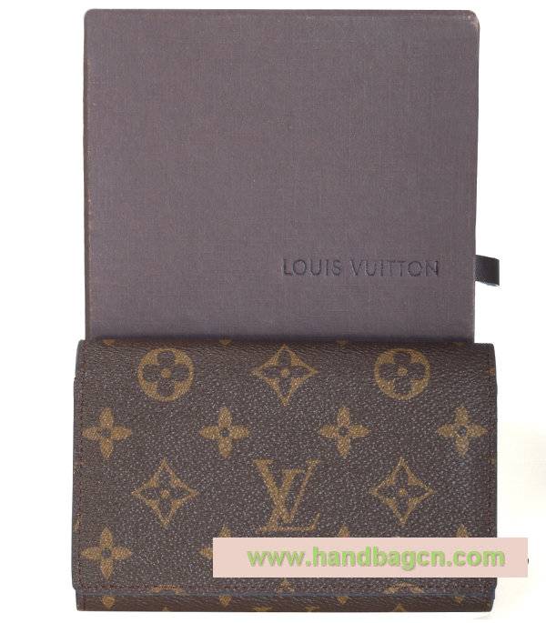 Louis Vuitton Monogram Canvas Tresor Wallet m61730