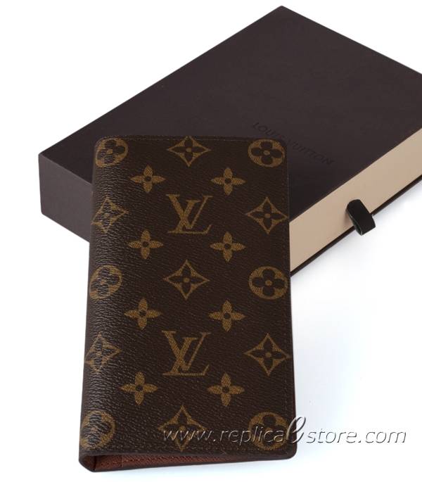 Louis Vuitton m62225 Monogram Canvas European Checkbook and Card Holder