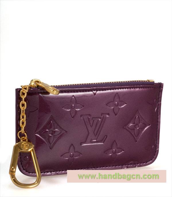 Louis Vuitton m62650 Monogram Vernis Key and Change Holder