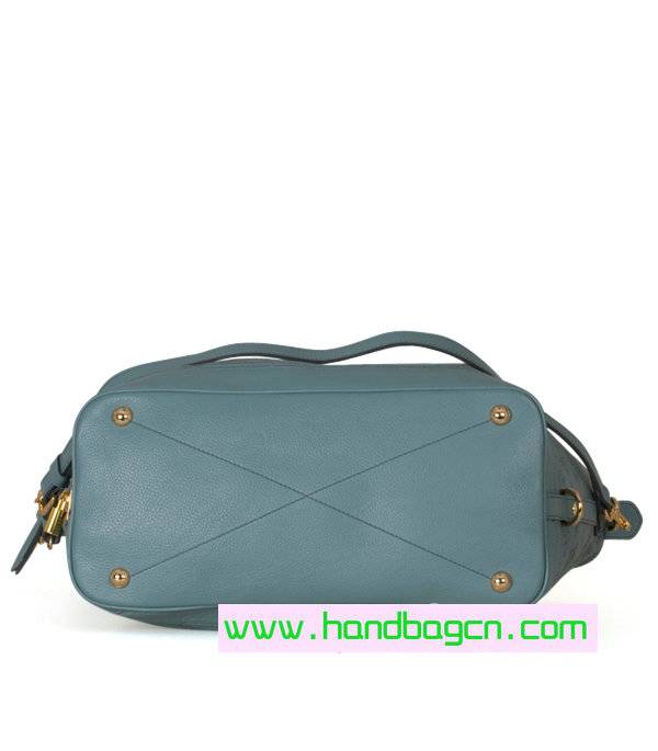 Louis Vuitton Mahina Leather Stellar MM M93178 Blue Calfskin With Gold Hardware - Click Image to Close