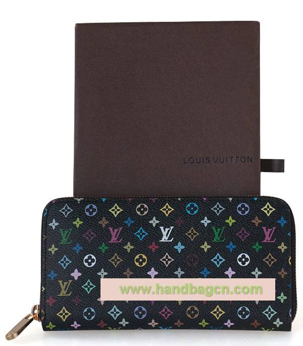 Louis Vuitton m93710 Monogram Multicolor Zippy Wallet