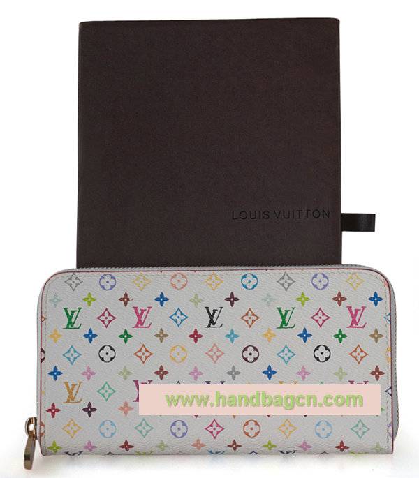 Louis Vuitton Monogram Multicolor Zippy Wallet m93710