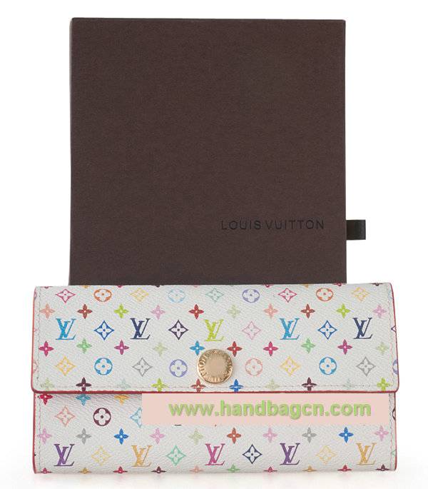 Louis Vuitton Monogram Multicolor Sarah Wallet m93742 - Click Image to Close