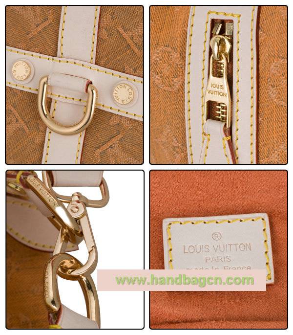 Louis Vuitton m95873 Monogram Denim Duffel Bag