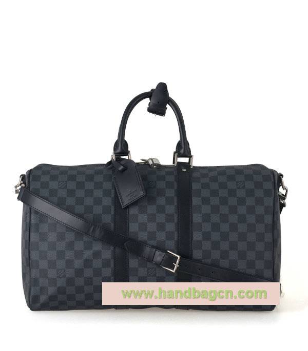 Louis Vuitton n41418 Damier Graphite Keepall 45 - Click Image to Close