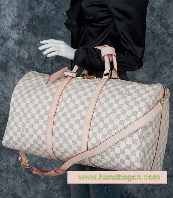 Louis Vuitton n41430 Damier Azur Keepall 50 - Click Image to Close