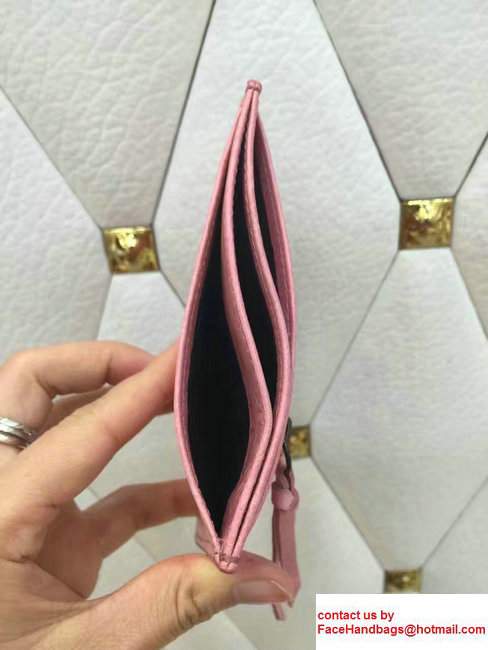 Balenciaga Credit Card Holder Pink