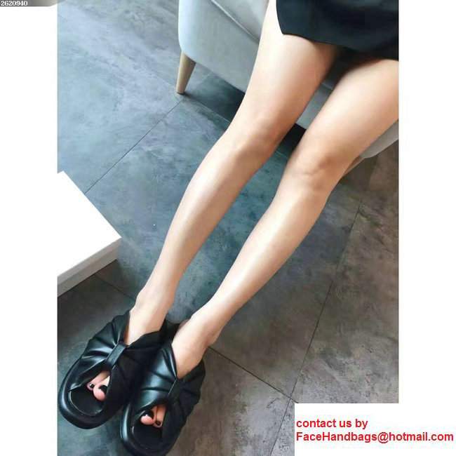 Balenciaga Slipper Sandals Black 2017