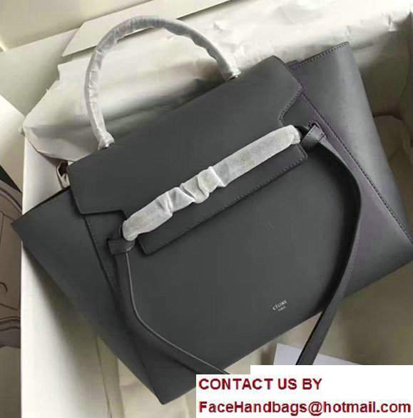 Celine Belt Tote Small Bag in Calfskin Leather Gary - Click Image to Close