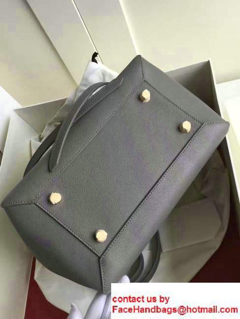 Celine Belt Tote Small Bag in Epsom Leather Gary