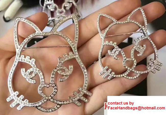 Chanel Cat Head Brooch - Click Image to Close