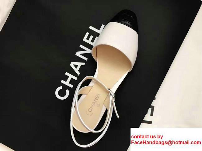 Chanel Lambskin Scandals G32691 Milky/Black 2017