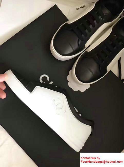 Chanel Sneakers G32719 Black/White 2017