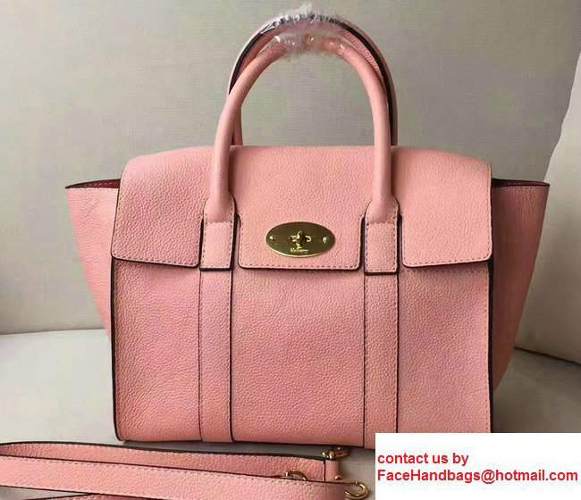 Classic Grain Bayswater Small Bag with Strap Pink 2017 Classic Grain Bayswater Small Bag with Strap Pink 2017