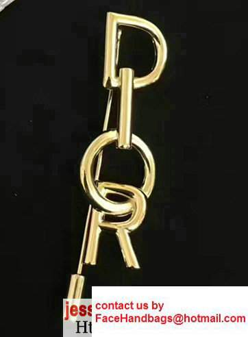 Dior Letter Logo Brooch 012017