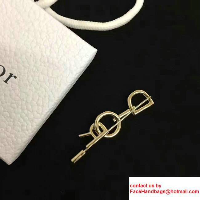Dior Letter Logo Brooch 012017