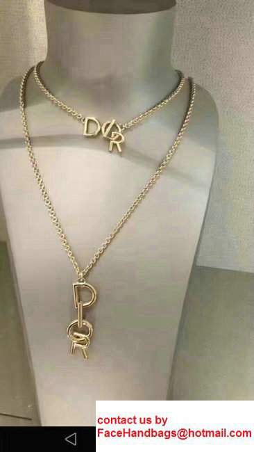 Dior Letter Logo Necklace142017 - Click Image to Close