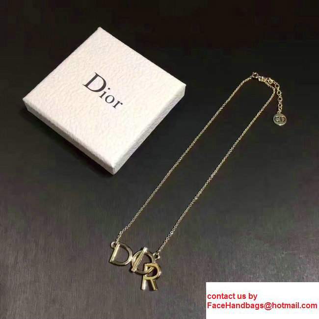 Dior Letter Logo Necklace142017 - Click Image to Close